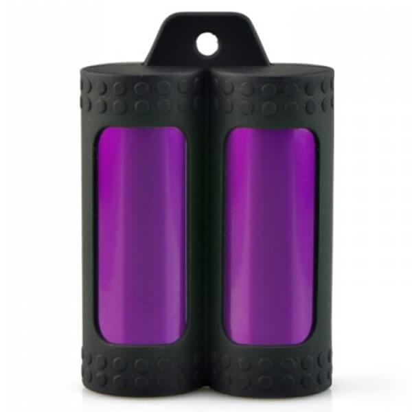 Etui silicone accu 26650 (x2)