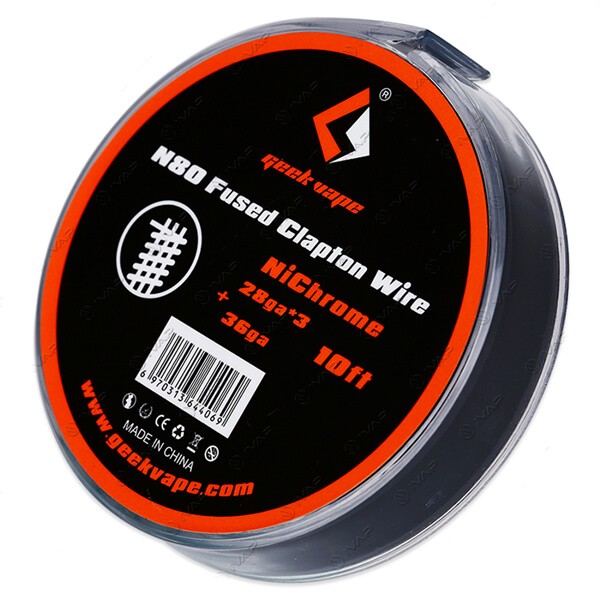 Bobine N80 Fused Clapton - Geek vape