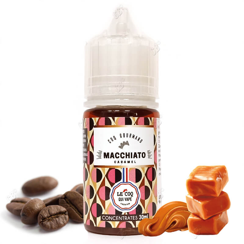 Arôme Macchiato Caramel - Le Coq Qui Vape