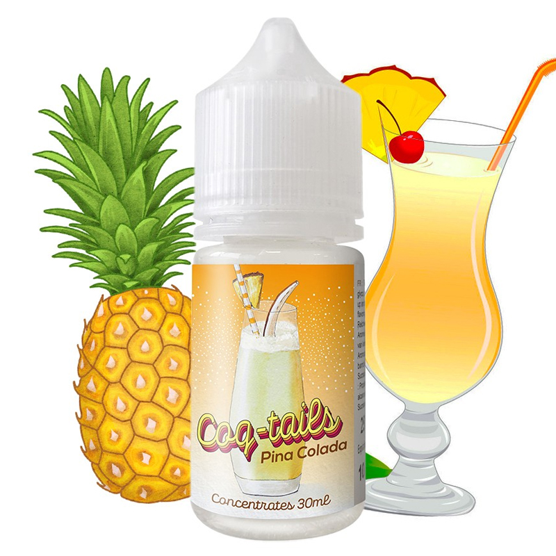 Arôme Pina Colada - Coq-Tails - Le Coq Qui Vape