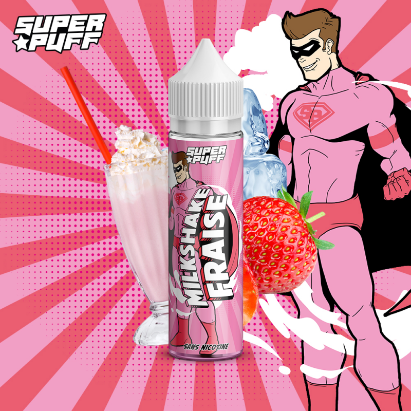 Milkshake Fraise - Super Puff